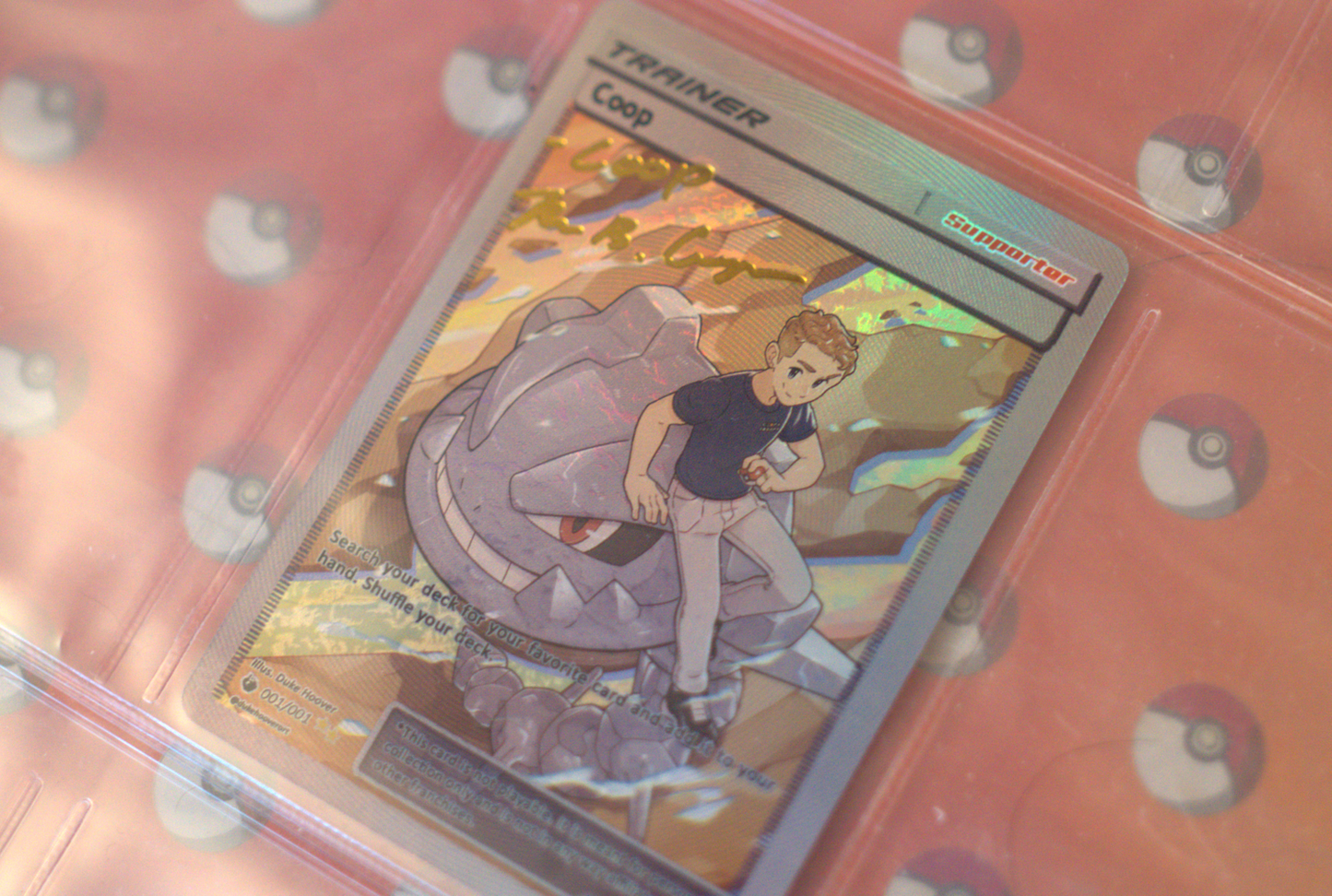 Custom Coop Card