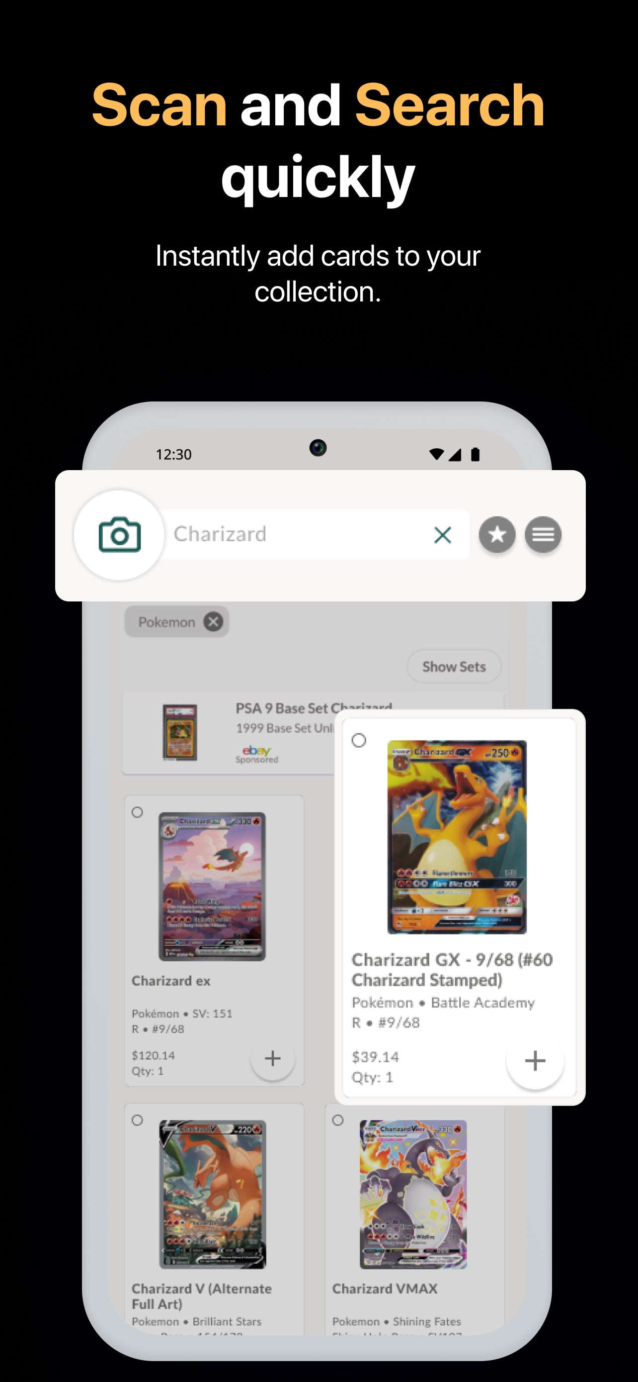 Collectr Scan Example