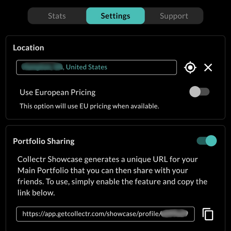 Portfolio Sharing Example