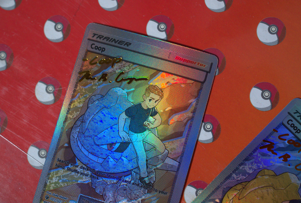 Custom Coop Card – Coop's Collection