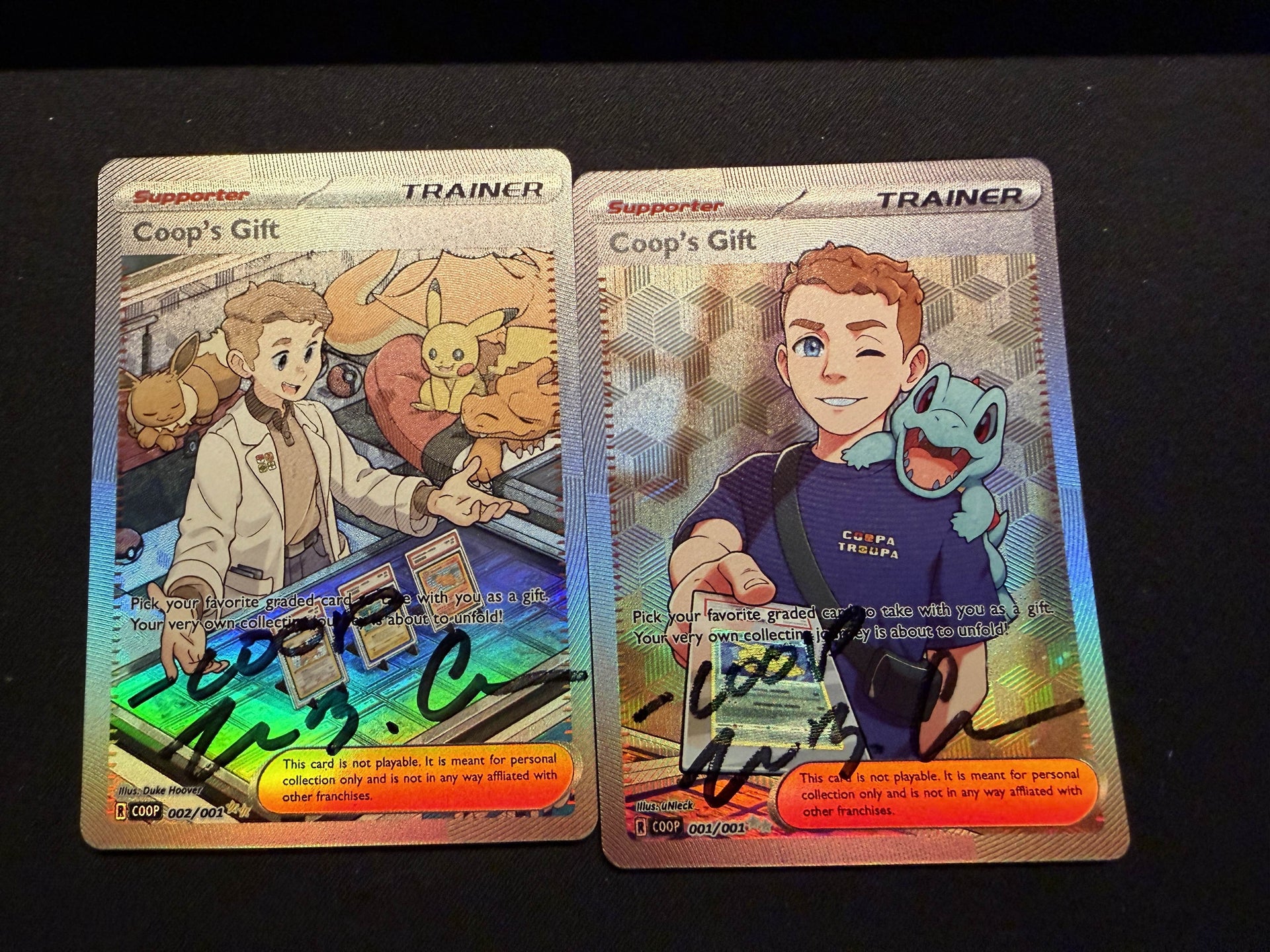 Custom Coop Card Bundle - Autographed Bundle ($10 savings) Custom Coop Card Bundle - Autographed Bundle ($10 savings)