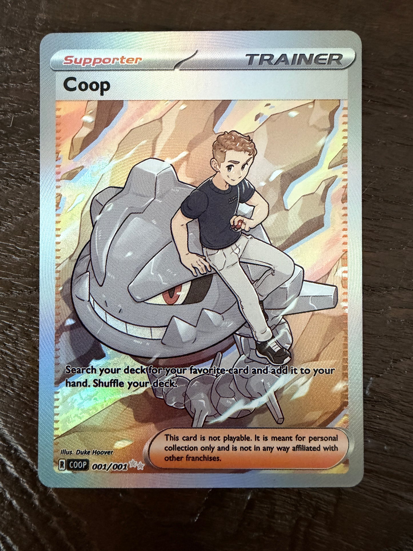"Coop" Card