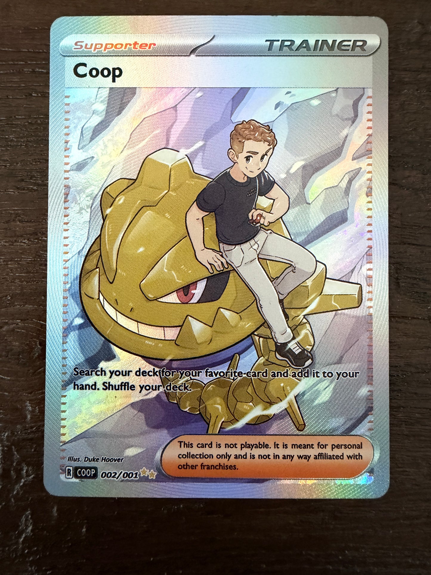 "Coop" Card