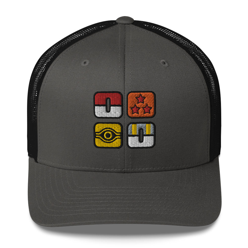 Embroidered Icon Trucker Cap