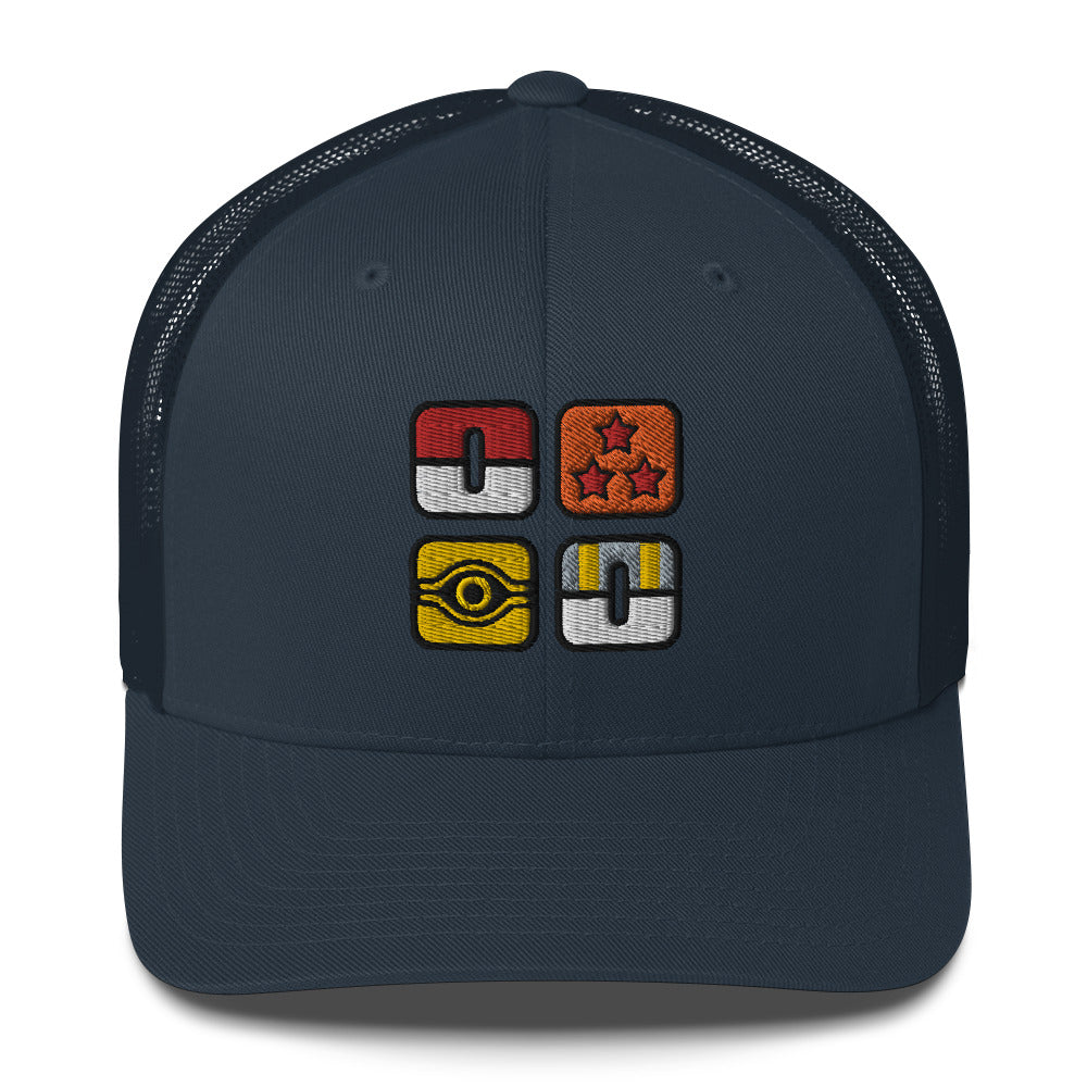 Embroidered Icon Trucker Cap