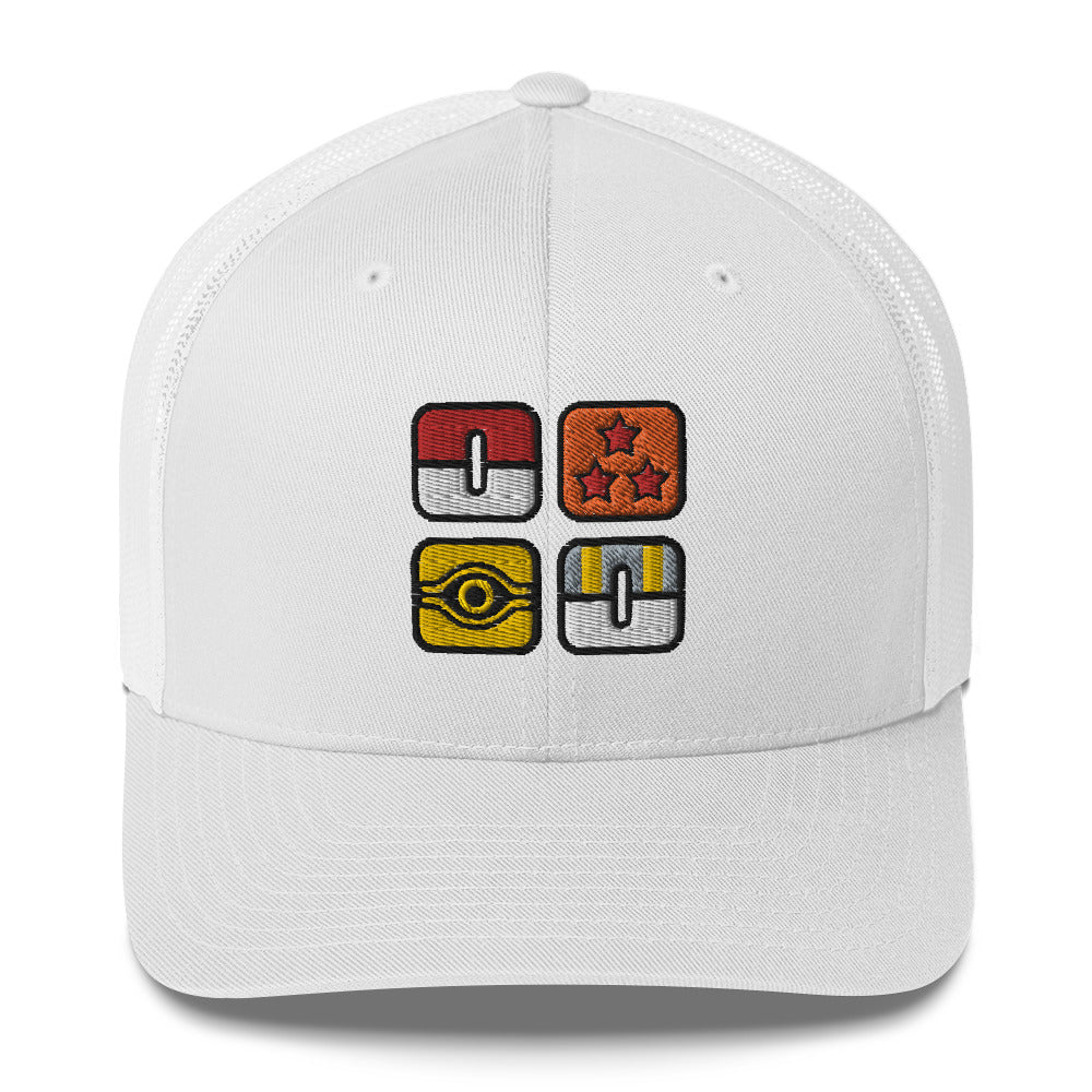 Embroidered Icon Trucker Cap