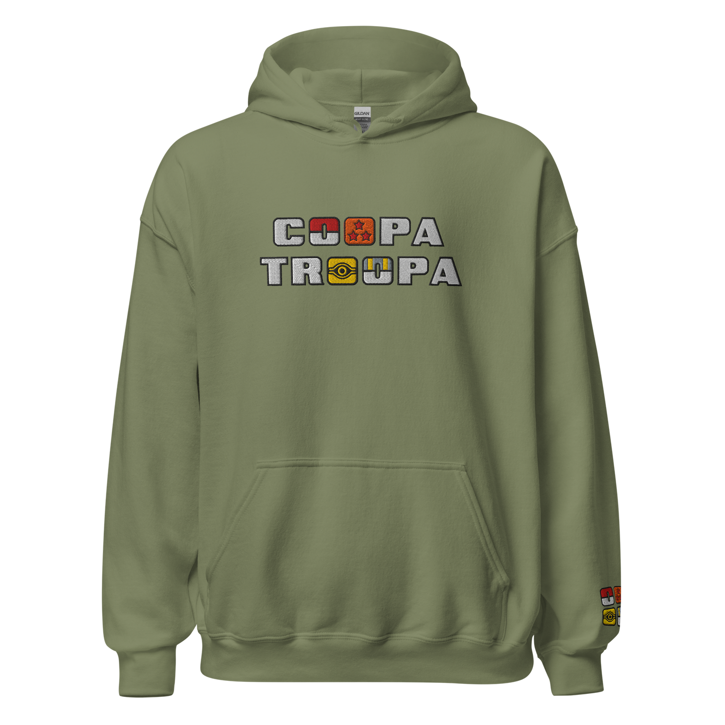 Embroidered Coopa Troopa Hoodie