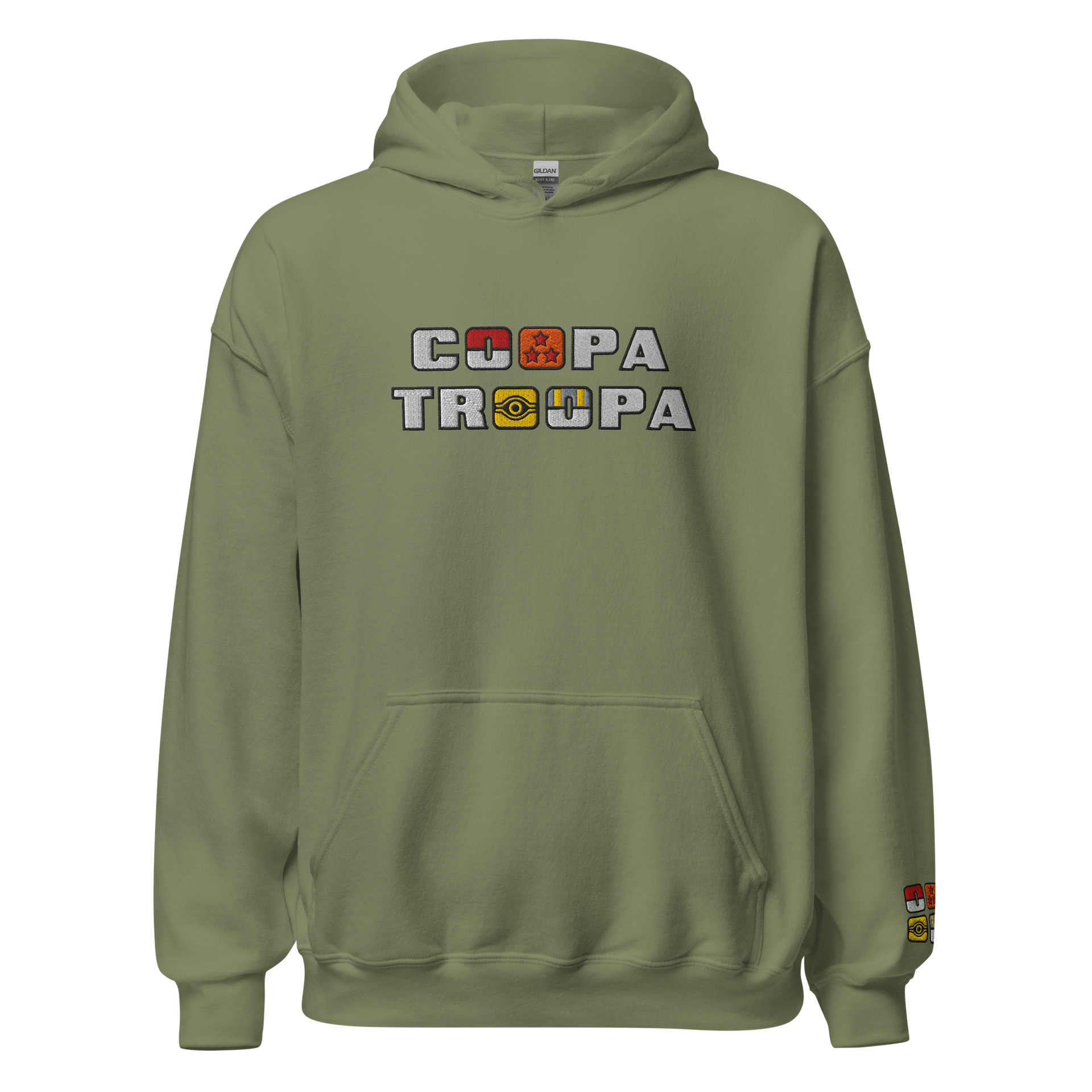 Embroidered Coopa Troopa Hoodie – Coop's Collection